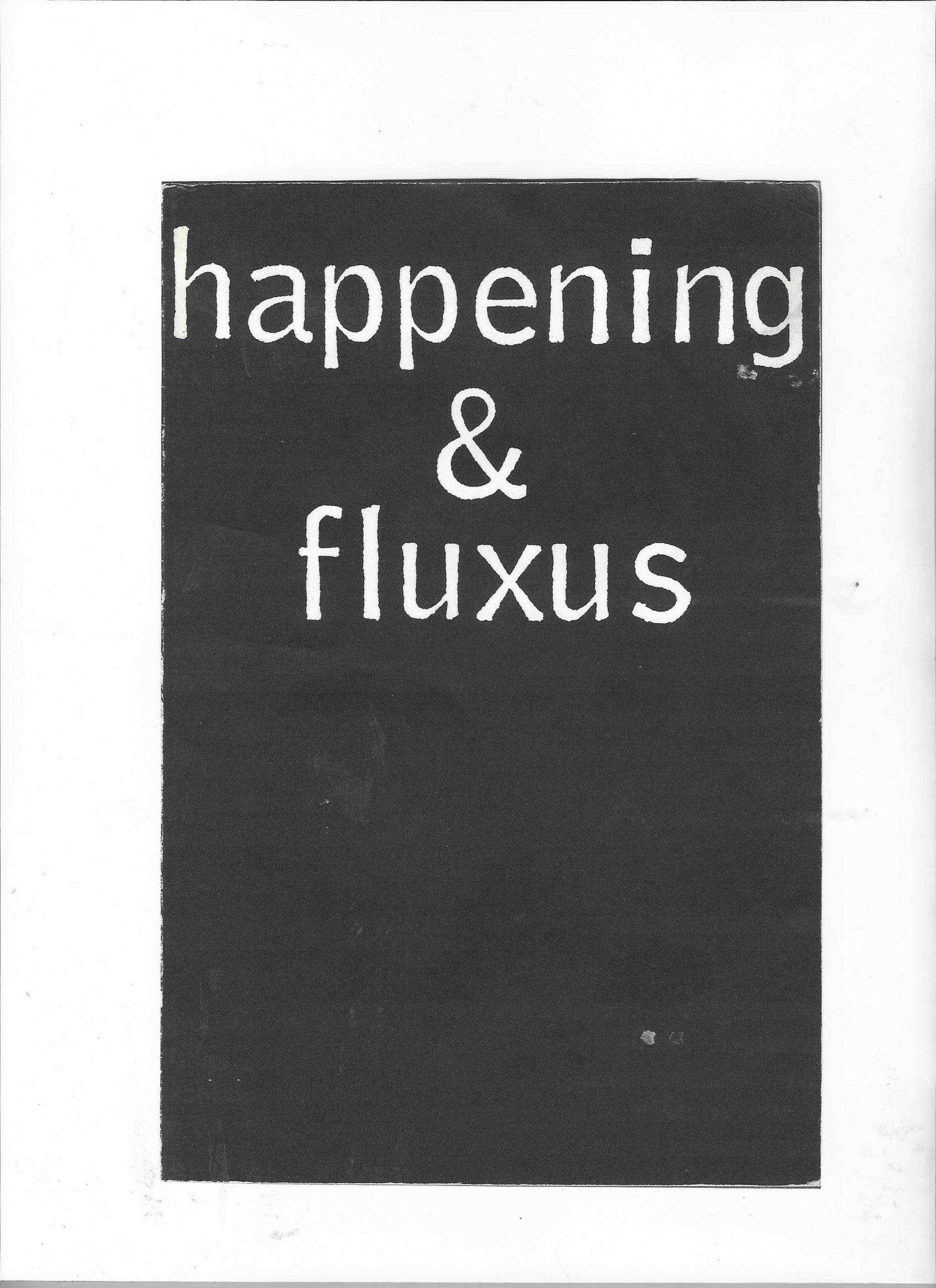 Happening & Fluxus