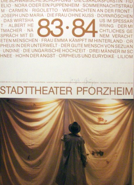 joseph-beuys-stadttheater-pforzheim-1983-poster-signed
